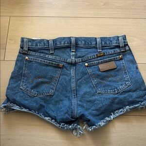 Wrangler Women's Blue Denim Shorts
